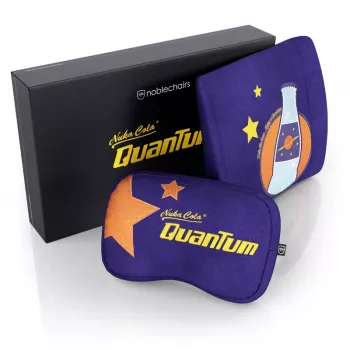 Kaklo pagalvėlė / Juosmens pagalvėlė noblechairs Fallout Nuka-Cola Quantum Violet 2 vnt.