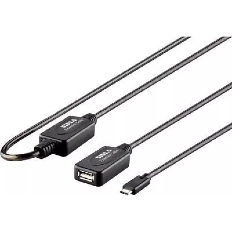 Renkforce RF-4752800 USB kabelis 7,5 m USB 2.0 USB A USB C juodas (RF-4752800)