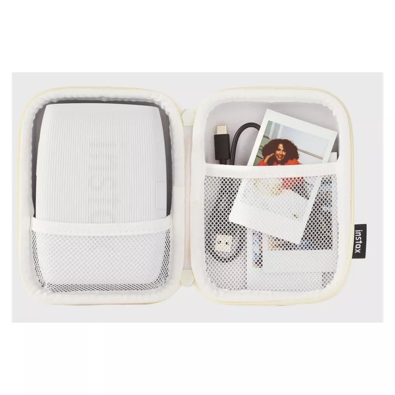 Apsauginis dėklas Fujifilm Instax mini Link 3 — molio baltumo