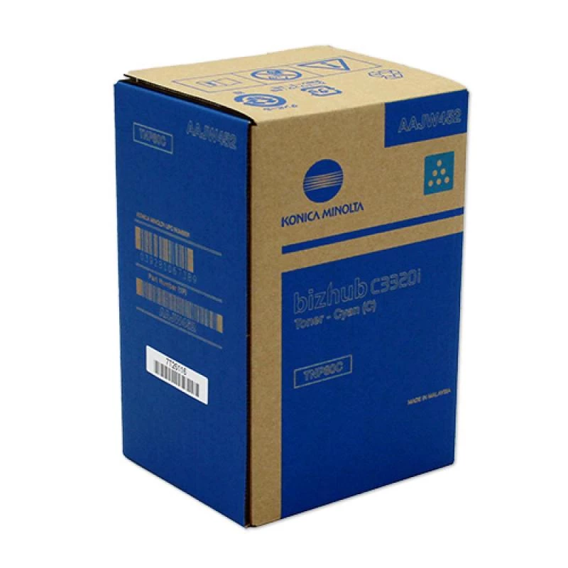 Konica Minolta TNP80C tonerio kasetė 1 vnt. Originali žalsvai mėlyna