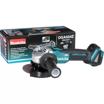Makita DGA504Z belaidis kampinis šlifuoklis 125 mm Li-Ion LXT 18 V, be baterijos