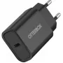 Sieninis įkroviklis OTTERBOX 20W USB-C su USB maitinimo tiekimu, juodas (78-81338)