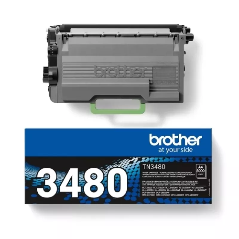 tonerio kasetė Brother TN-3480 (TN3480) Suderinama — high-yield replacement for Brother printers