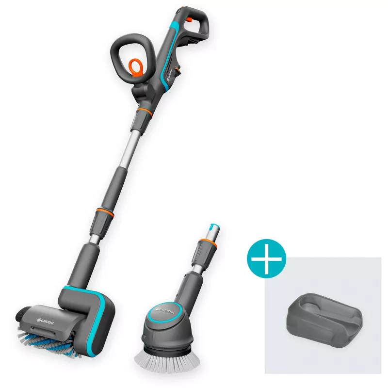 Elektrinis kiemo valiklis GARDENA 14842-55 18V baterija lengvas dizainas