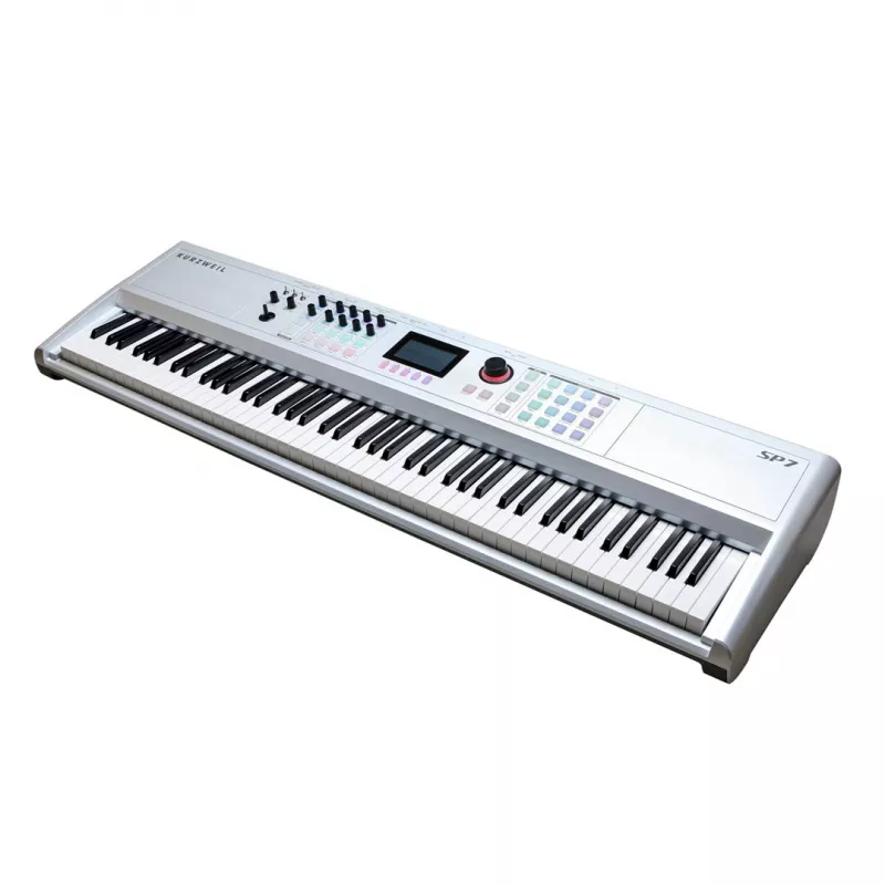 Sceninis pianinas Kurzweil SP7, 88 klavišų su plaktukine mechanika, viso diapazono