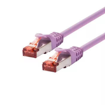 Tinklo kabelis LOGON TCF66F005V Cat6a F/UTP (FTP) Violetinis 0,5 m RJ-45–RJ-45