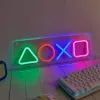 Žaidimų neoninių šviesų skydelis MANTA SNL111MT – dekoratyviniai LED simboliai žaidimų erdvei