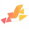 Trikampiai LED skydiniai šviestuvai Nanoleaf NL47-0002TW-9PK — 9 vnt. RGB sieninių plokščių rinkinys, maitinamas kintamąja srove, balti