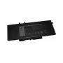 BTI pakaitinis 68Wh (4250 mAh, 15,2V) 4 elementų Li-Ion nešiojamojo kompiuterio akumuliatorius, skirtas Dell Precision 3550 / Latitude 5410 5510 / Inspiron 7706 7506 (juodas)