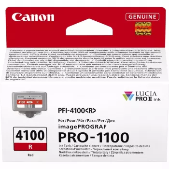 Canon LUCIA PRO II rašalo kasetė 1 vnt. Originali standartinės išeigos raudona