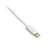 Susuktas USB laidas Ducky White Edition DACOC2-WHT1, nuimamas, baltos susuktos konstrukcijos