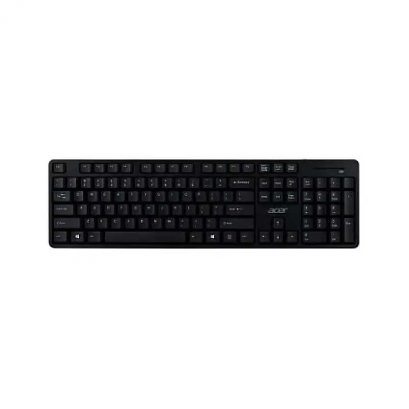 Belaidės klaviatūros ir pelės rinkinys Acer Combo 100 – RF belaidis, viso dydžio QWERTZ vokiečių, juodas