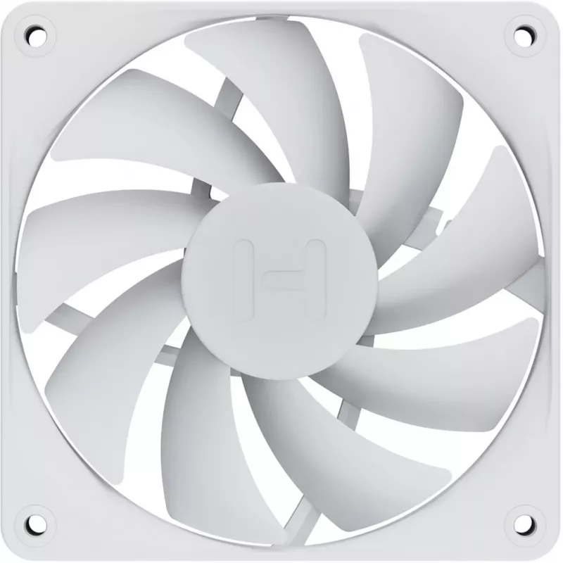120 mm korpuso ventiliatoriai HYTE FA12 balti – 4 vnt. pakuotė — 120 mm, balti, modelis FA12