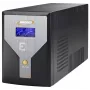 Nenutrūkstamo maitinimo šaltinis Infosec E2 LCD 2000VA 2 kVA, 50/60 Hz įėjimas, 55 dB triukšmas, 60 min. veikimo laikas esant pilnai apkrovai, juodas, 12,2 kg