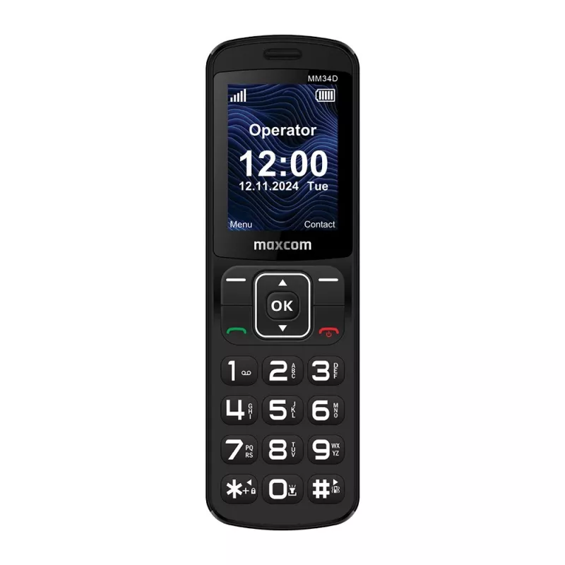 Mobilusis telefonas MAXCOM MM34D 4G, 6,0 colio ekranas