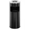 Apvalus metalinis juodas Durable 3332