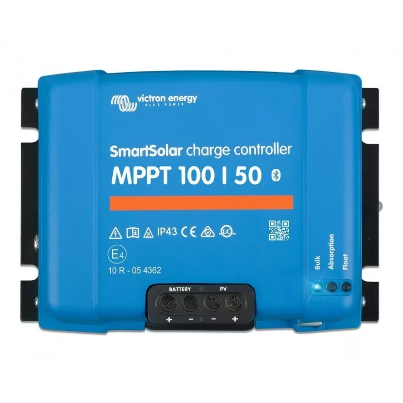 MPPT saulės įkrovimo valdiklis Victron SmartSolar 100/50 (100 V, 50 A)