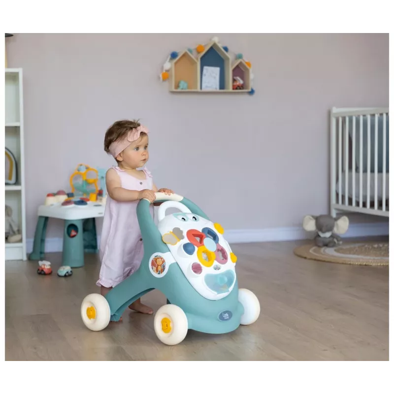 Smoby Dickie Little 3 in 1 Trotty Walker 12 mėnesiai+