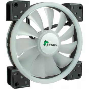 INTER-TECH 88885539 140 mm ARGB korpuso ventiliatorius - juodas