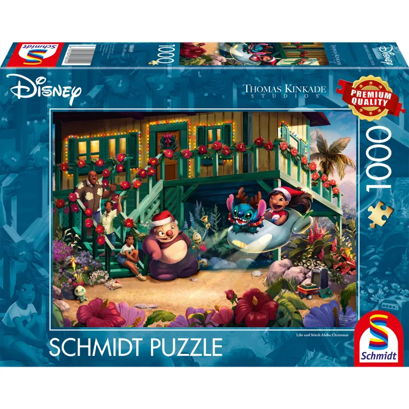 Dėlionė Schmidt Spiele 58049 — 1000 vnt., Lilo & Stitch animaciniai filmukai