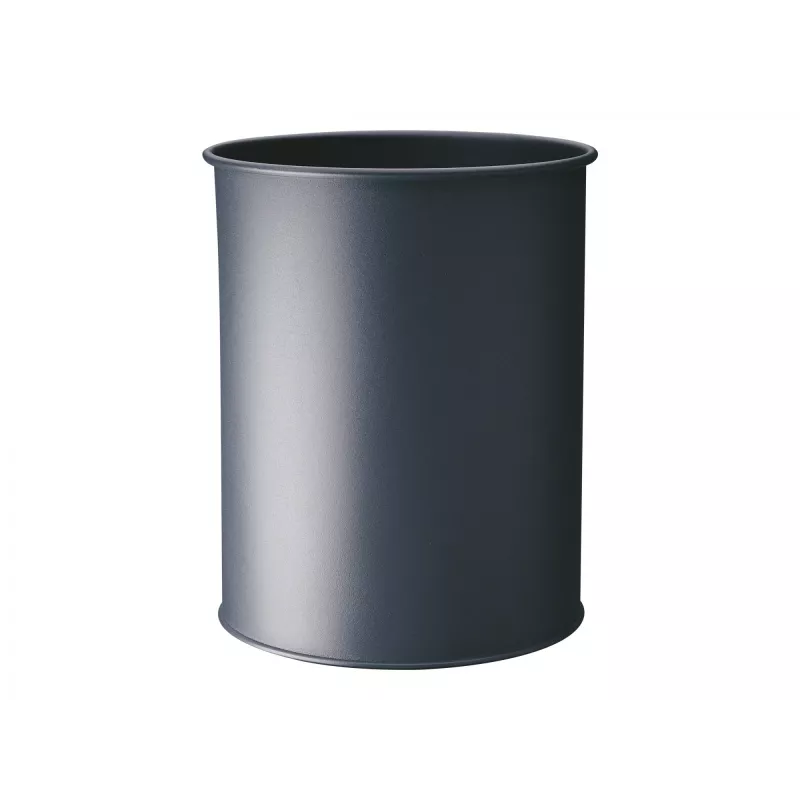 Šiukšliadėžė Durable 330158 15 L apvali metalinė antracitinė