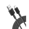 Anker Innovations 322 USB-A į USB-C laidas, nailoninis, 1,8 m, juodas - Laidas - Skaitmeninis/duomenų
