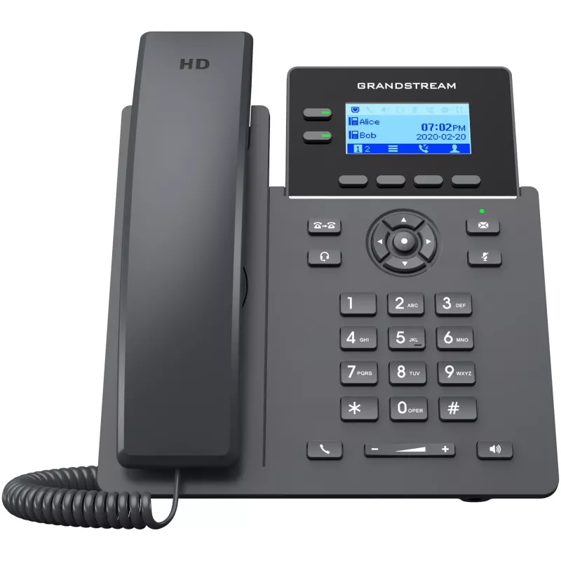 IP telefonas Grandstream GRP2602P juodas