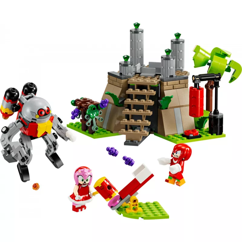 LEGO SONIC THE HEDGEHOG 76998 Knuckles ir Pagrindinio Smaragdo šventovė