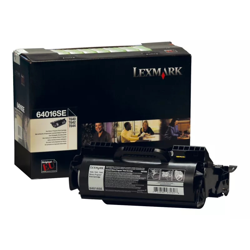 Lexmark T64x Return Programme Cartridge tonerio kasetė Originali juoda