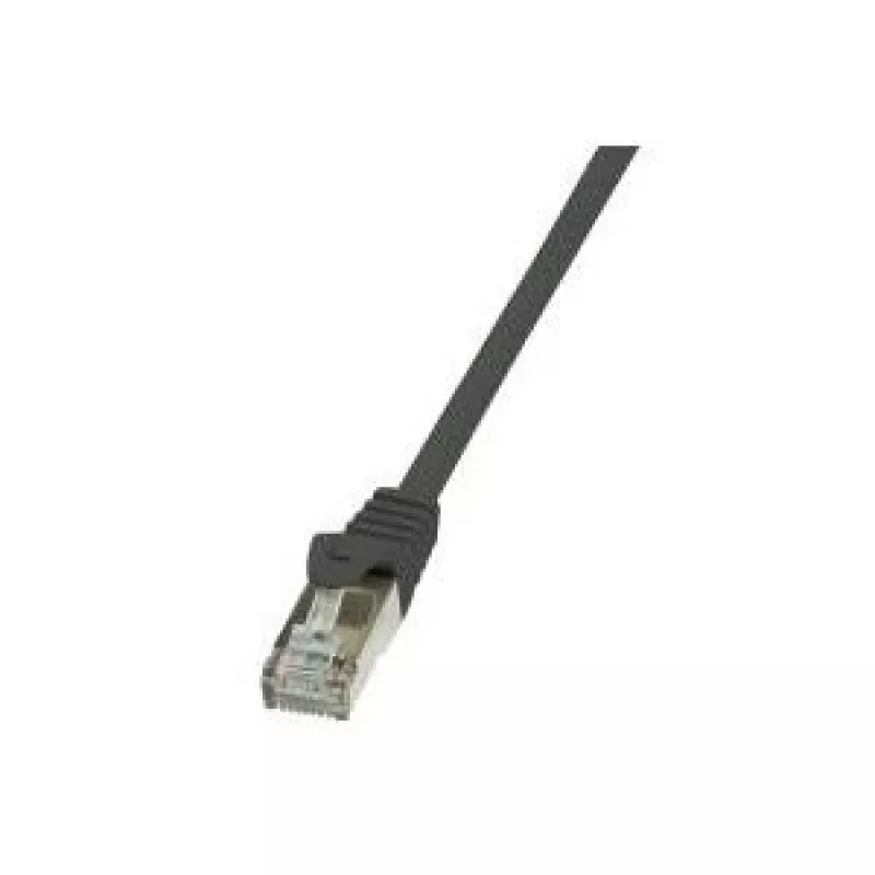 Tinklo kabelis LogiLink Cat.6 U/UTP RJ-45 5m Juoda