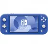 Switch Lite (be maitinimo bloko), žaidimų konsolė mėlyna
