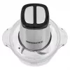 Elektrinis smulkintuvas HEINRICH'S HMZ 8850, 500 W, 2 l dubuo, 4 peiliai, polimeras, sidabrinis