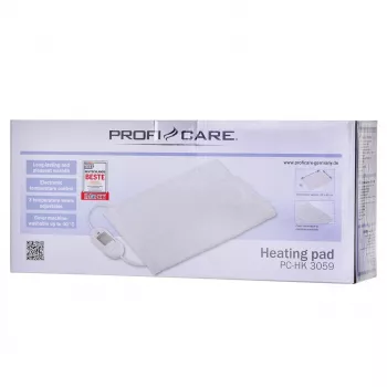 Rankų ir kaklo šildymo pagalvėlė Profi-Care PC-HK 3059, stačiakampė, 100 W, 3 galios lygiai, nuimamas skalbtinas užvalkalas