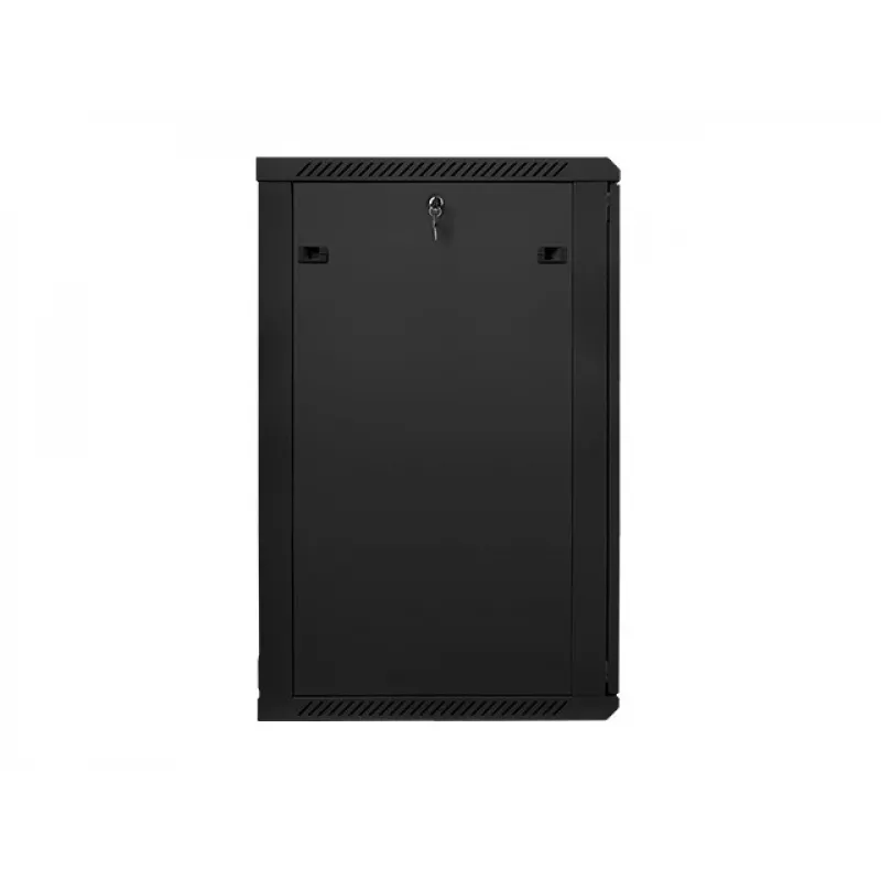 Lanberg ant sienos montuojama instaliacinė spinta 19'' 22U 600x600mm juoda (stiklinės durys)