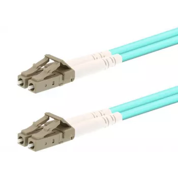Šviesolaidinis kabelis LOGON AL5LCLC07I/3I 7 m OM3 LC–LC Aqua Full duplex