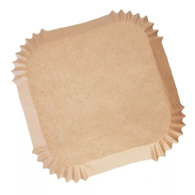 Popierinės gruzdintuvių įklotai 16×16 cm (50 vnt.) skirti oro gruzdintuvėms / giliosioms gruzdintuvėms — Be pavadinimo