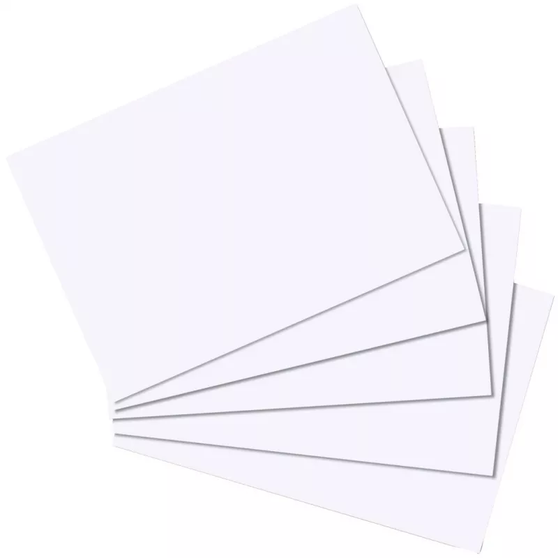 Indekso kortelės Herlitz 10621308 Baltos 100 vnt.