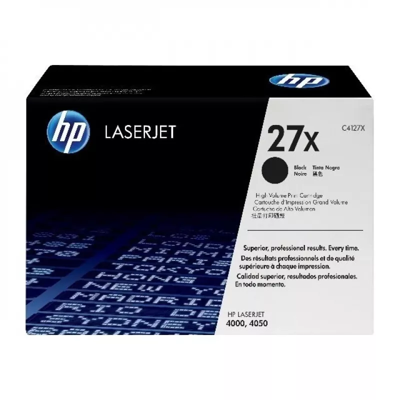 HP 27X tonerio kasetė 1 vnt. Originali Juoda