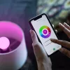 Hombli smarte lemputė, 4,5 W, E14, RGB, CCT, 1+1 reklaminis rinkinys