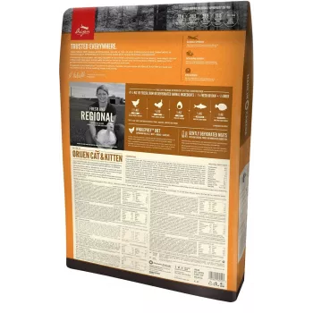 Orijen Cat & Kitten kačių sausas ėdalas Chicken, Fish, Turkey 340 g