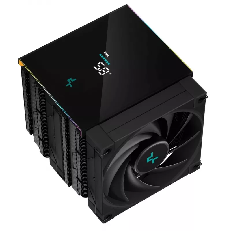 DeepCool AK620 DIGITAL procesoriaus oro aušintuvas 12 cm juodas 1 vnt.