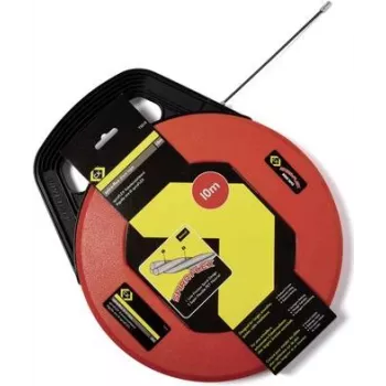 Matavimo juosta c.k tools SPIRA-Flex Tape 10 m T5510 — lankstus plieninis ruožas, kompaktiškas korpusas