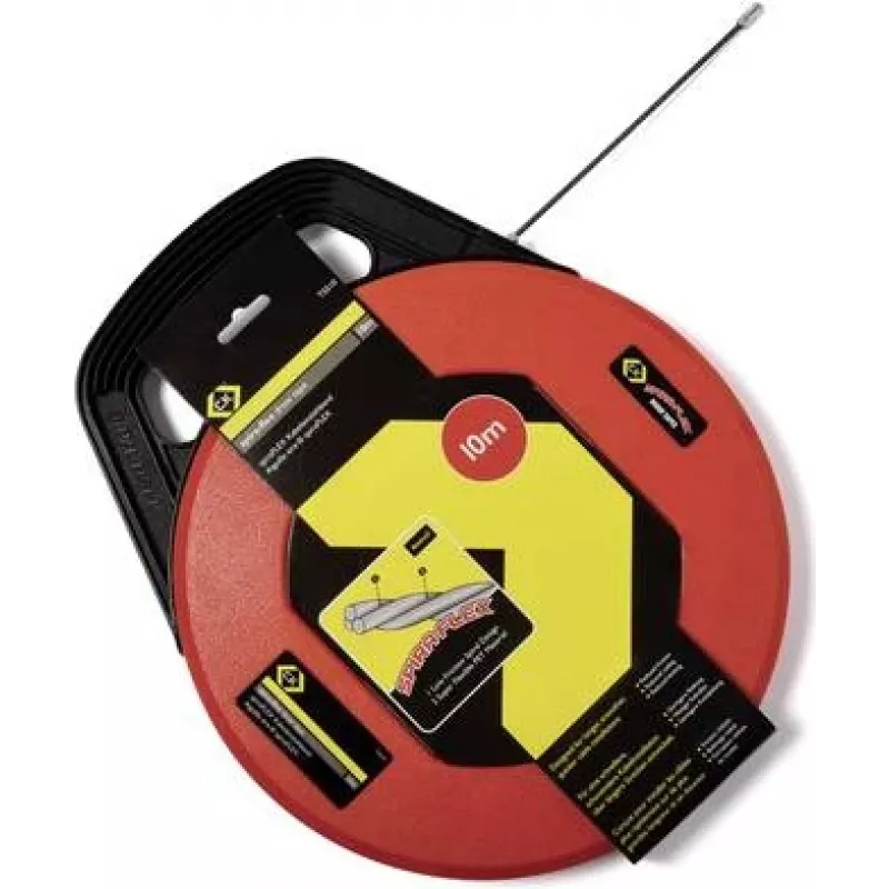 Matavimo juosta c.k tools SPIRA-Flex Tape 10 m T5510 — lankstus plieninis ruožas, kompaktiškas korpusas
