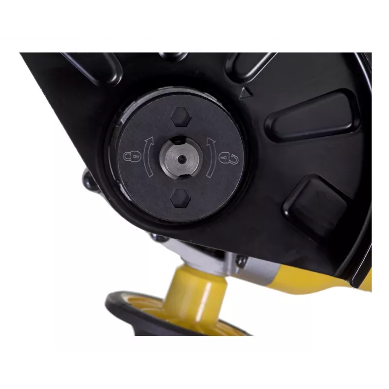 DeWALT DWE4357-QS nešiojamasis šlifuoklis Diskinis šlifuoklis Juoda, geltona 10500 RPM 1700 W
