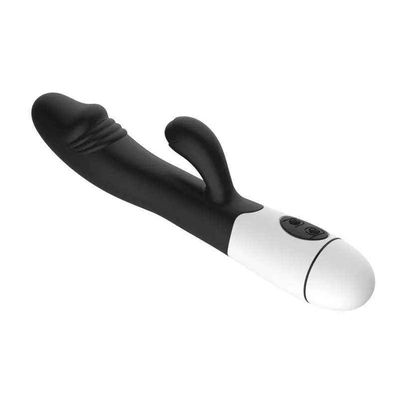 Vibratorius Erolab silikoninis juodas