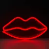 Neoninės lempos MANTA SNL61RGB LIPS RGB spalvą keičiantis dekoratyvinis ženklas, modelis SNL61RGB