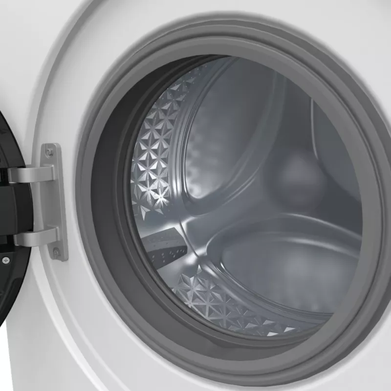 Atskirai stovinti skalbimo mašina Gorenje W3NGPI72SBS, 7 kg, 1200 aps./min., inverterinis variklis, garų funkcija, 15 programų, balta