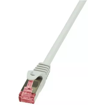 Logilink PrimeLine - komutacinis kabelis - RJ-45 (M) - RJ-45 (M) - 1 m - SFTP, PiMF - CAT 6 - presuotas, lygus, be halogenų - Pilka (CQ2032S)