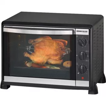 Elektrinė orkaitė Rommelsbacher BG 1550 juoda, 30 l, 80–230 °C, 7 funkcijos, grilis, 120 min laikmatis