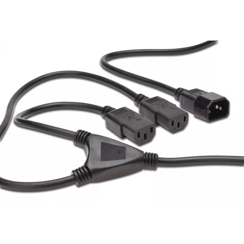 Digitus AK-440400-017-S jungiamumo priedas, juodas